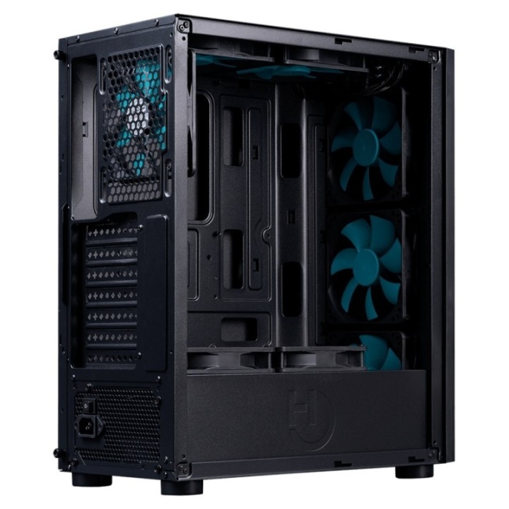 hiditec semitorre v20 pro argb cristal templado