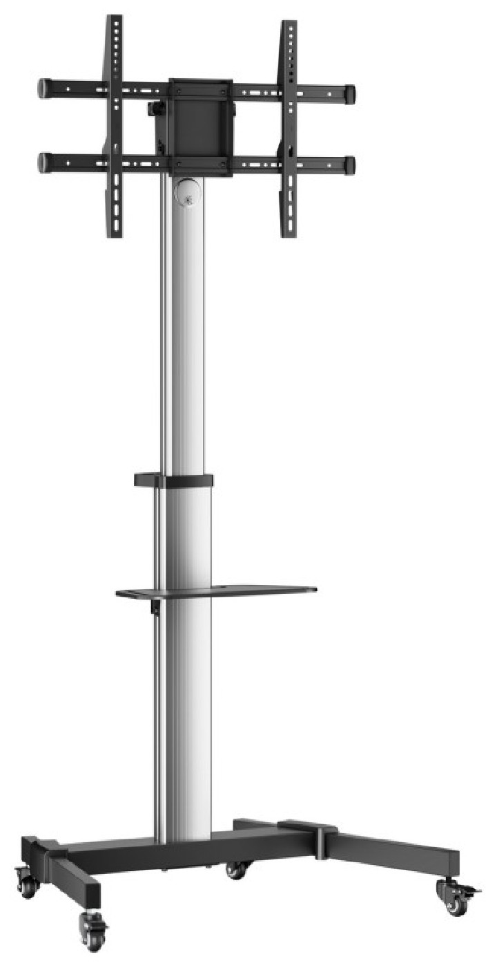 soporte suelo aisens ruedas bandeja dvd pantalla 50kg 37 86