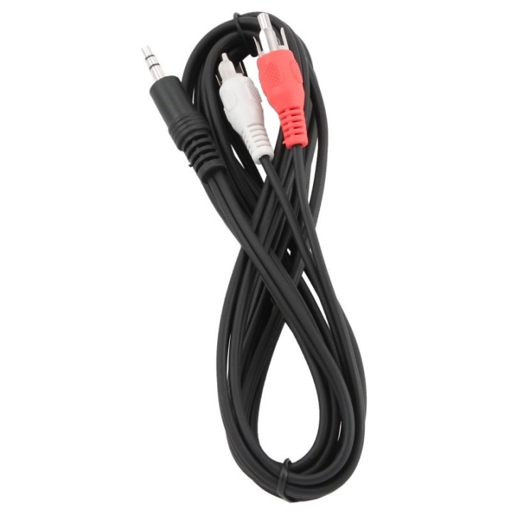 gembird cable audio 3.5mm m  a 2 rca m  2.5 mts