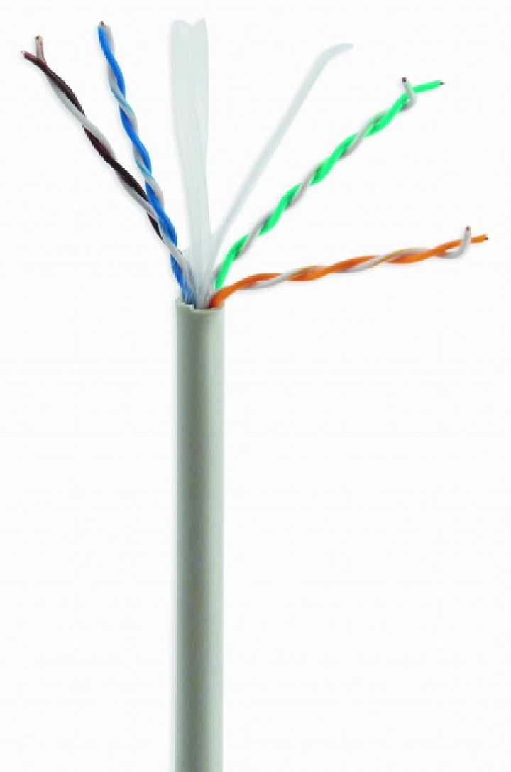 cable red gembird cat6 utp lan premium cca solid eca 305m