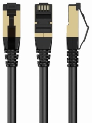 cable red s ftp gembird cat 8 lszh negro 2 m