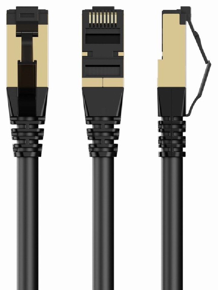 cable red s ftp gembird cat 8 lszh negro 2 m