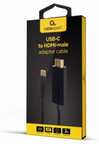 adaptador usb c macho a hdmi macho 4k 30hz 2 m negro