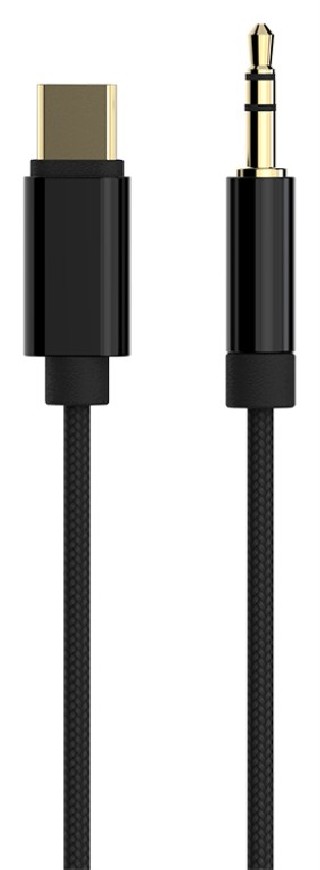 cable usb gembird tipo c a aux estereo de 3,5 mm, 1,5 m, negro