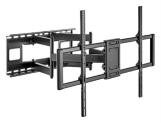 soporte de pared gembird para tv con movimiento completo, 60"   120