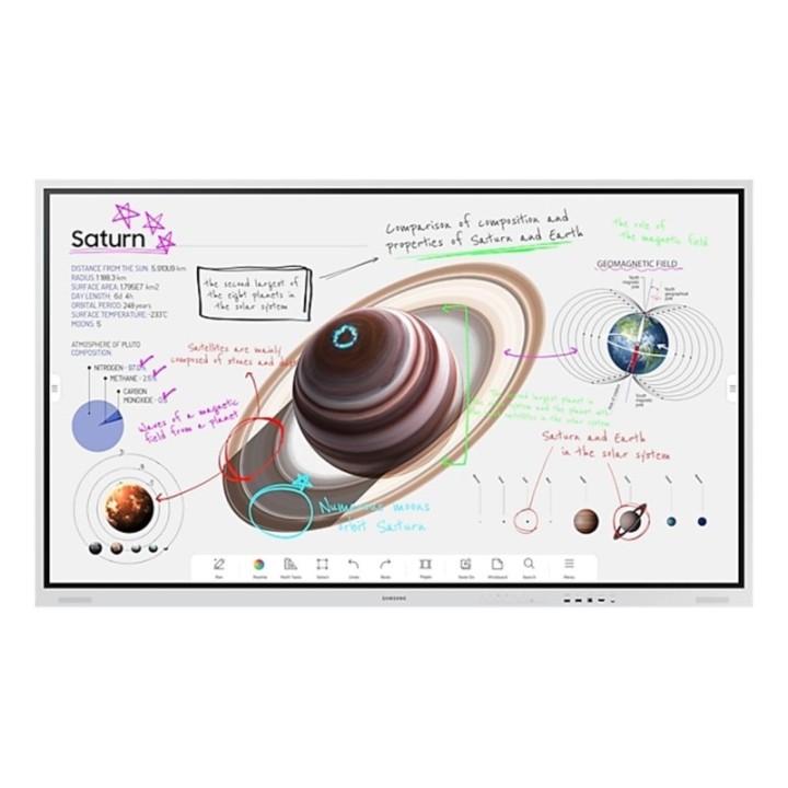 samsung pantalla interactiva tactil samsung flip pro wm85b 85 pulgadas