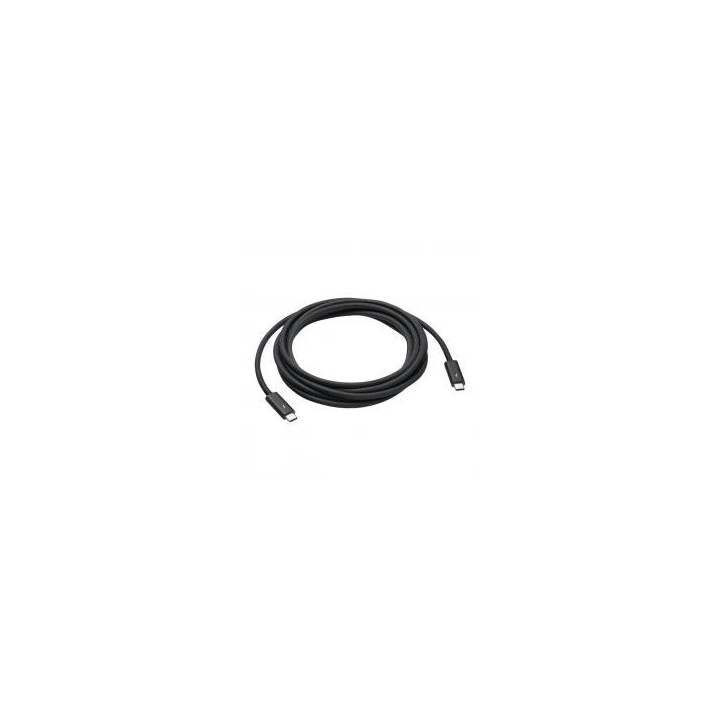 apple cable usb tipo c apple 3m    macho   macho    negro