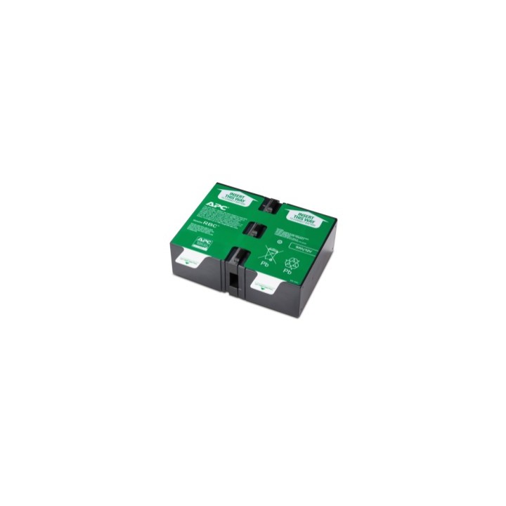 apc apc apcrbc124 bateria para sistema ups sealed lead acid  vrla