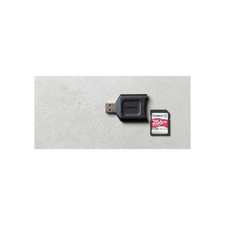 kingston kingston technology mobilelite plus lector de tarjeta negro usb 3.2 gen 1  3.1 gen 1  type