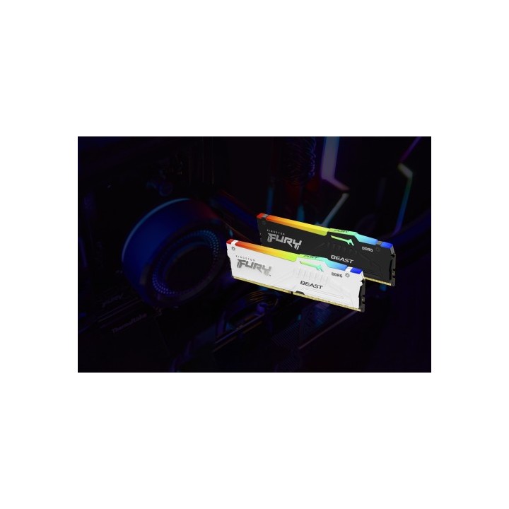 kingston kingston technology fury beast rgb modulo de memoria 64 gb 2 x 32 gb ddr5 ecc
