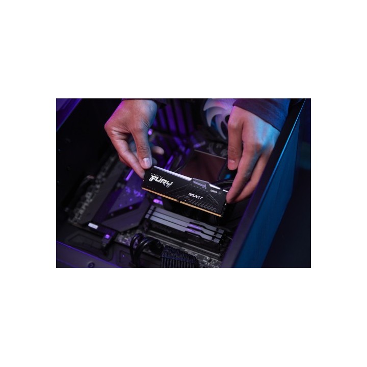 kingston kingston technology fury beast rgb modulo de memoria 64 gb 2 x 32 gb ddr5 ecc