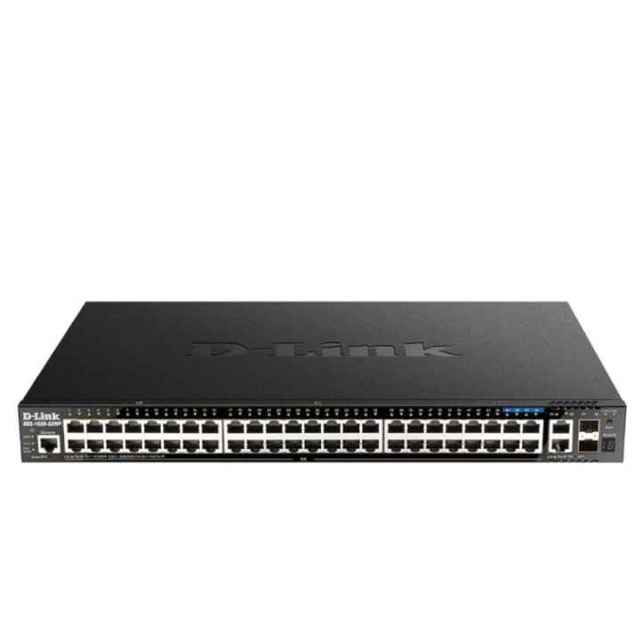 d link dgs 1520 52mp/e switch 44xgbe poe 2x10 sfp+