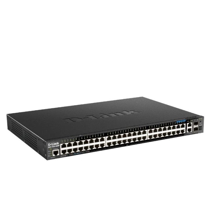 d link dgs 1520 52mp/e switch 44xgbe poe 2x10 sfp+