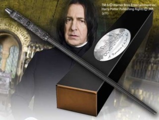 the noble collection replica the noble collection harry potter severus snape varita con caja y placa