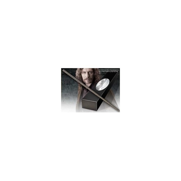 the noble collection replica the noble collection harry potter sirius black varita con caja y placa