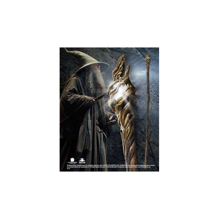 the noble collection replica the noble collection el hobbit vara de gandalf con luz 185 cm