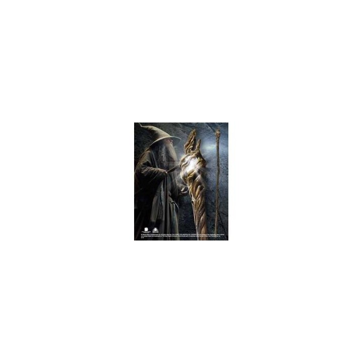 the noble collection replica the noble collection el hobbit vara de gandalf con luz 185 cm
