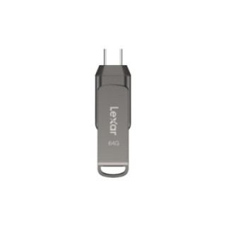 lexar lexar jumpdrive ljdd400064g bnqng unidad flash usb 64 gb usb tipo c 3.2 gen 1  3.1 gen 1  gris