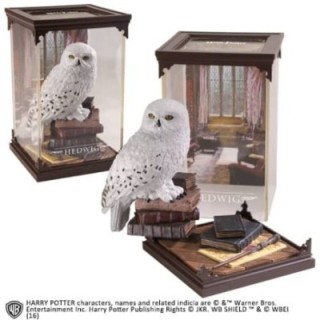 the noble collection figura the noble collection harry potter criaturas magicas hedwig