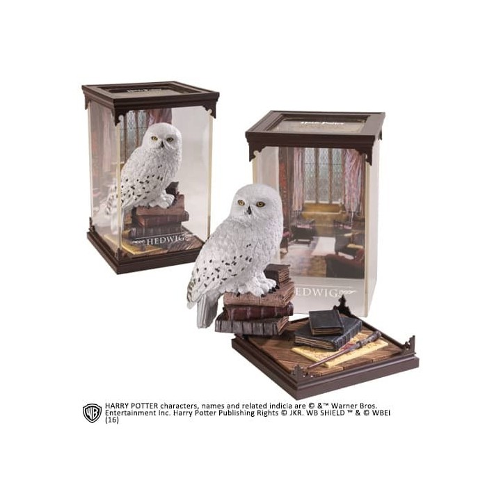 the noble collection figura the noble collection harry potter criaturas magicas hedwig
