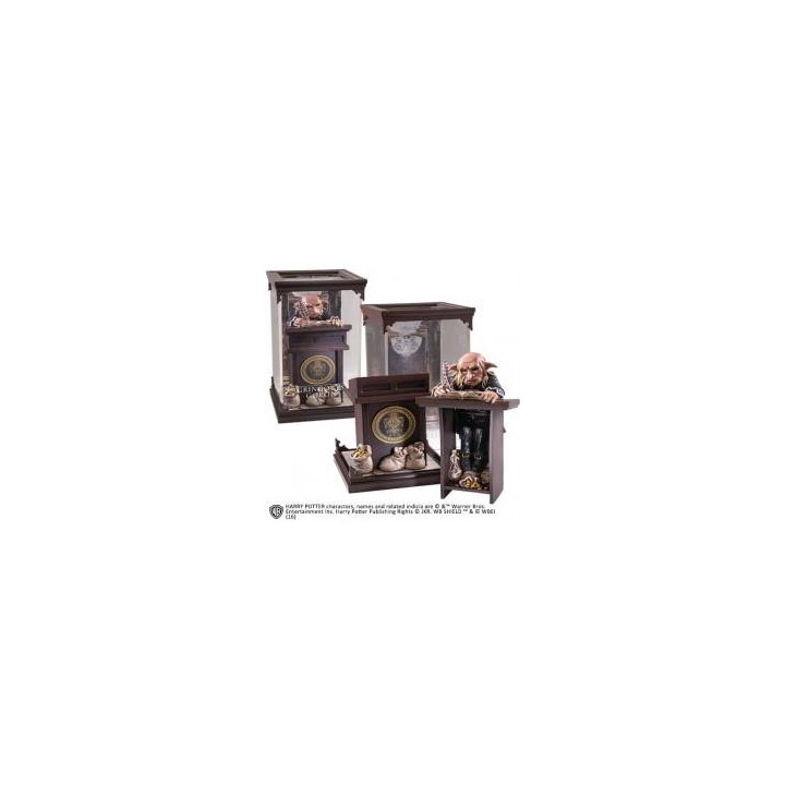 the noble collection figura the noble collection harry potter criaturas magicas goblin de gringotts