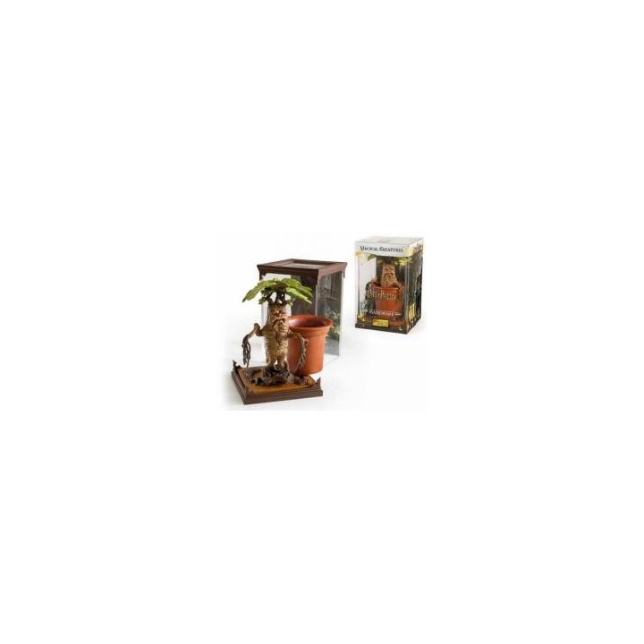 the noble collection figura the noble collection harry potter criaturas magicas n? 17 mandragora