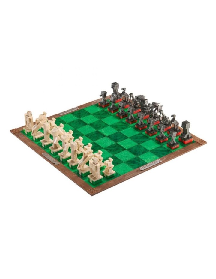 the noble collection juego de mesa ajedrez the noble collection minecraft h?roes vs. criaturas