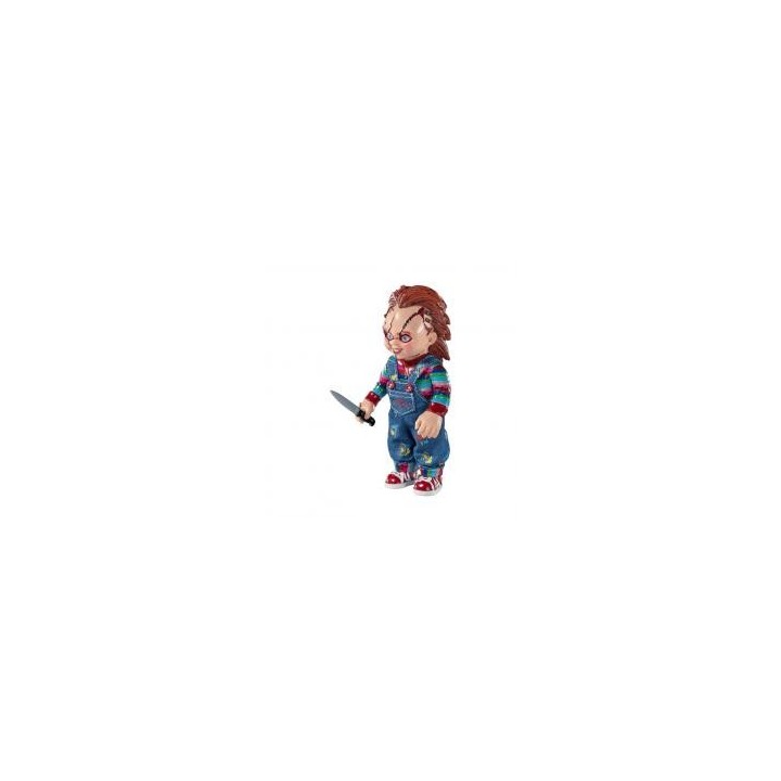 the noble collection chucky figura flexible 14  5 cm universal bendyfig comic