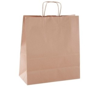 pack 50 bolsas kraft apli marron 25x11x31 101645