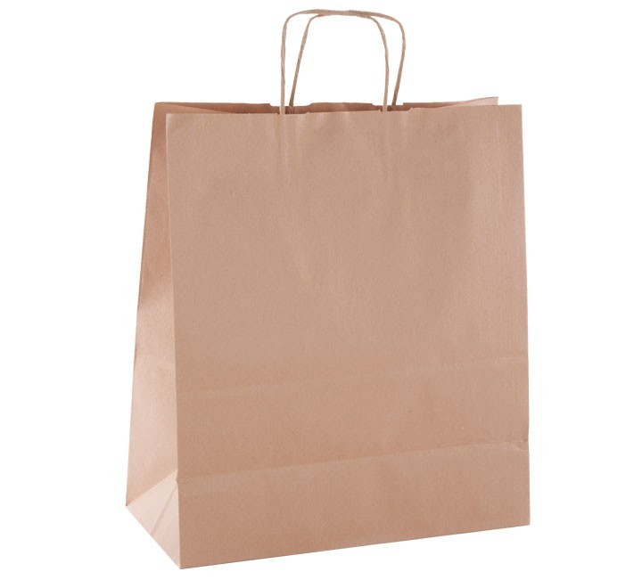 pack 50 bolsas kraft apli marron 25x11x31 101645