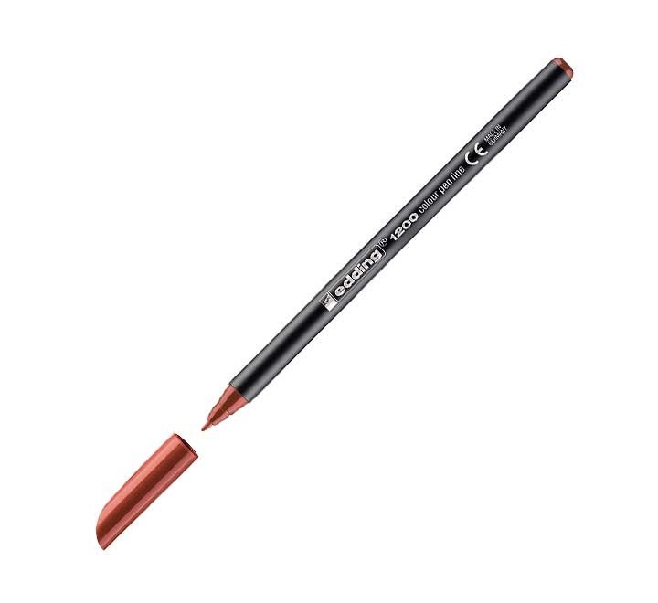 rotulador edding 1200 1mm marron 1200 07