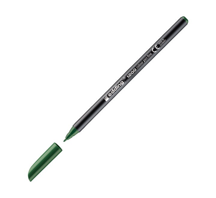 rotulador edding 1200 verde oliva 1200 15