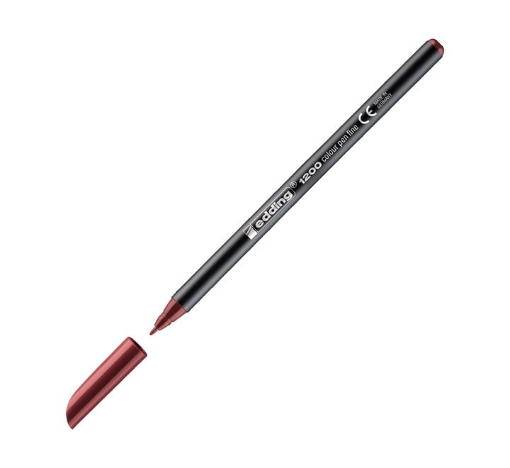 rotulador edding 1200 1mm rojo ing 1200 28