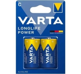 blister 2 pilas varta alcalina c / lr14 longlife