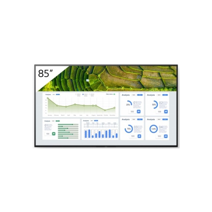 sony sony fw 85bz30l pantalla de senalizacion pantalla plana para senalizacion digital 2,16 m  85"