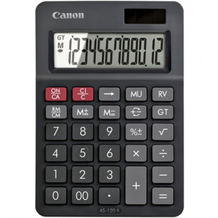 canon calculadora canon sobremesa as   120ii   12 digitos