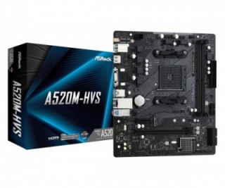 asrock placa asrock a520m hvs,amd,am4,a520,2ddr4,64,vga+hdmi,4sata3,1m.2,4usb2.0,2usb3.2,usb c,1gb,m