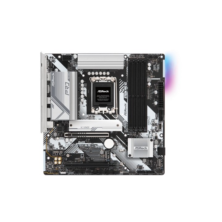 asrock asrock b760m pro rs intel b760 lga 1700 micro atx