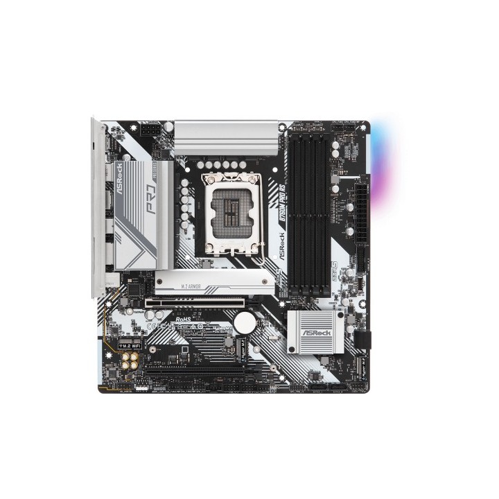 asrock asrock b760m pro rs intel b760 lga 1700 micro atx