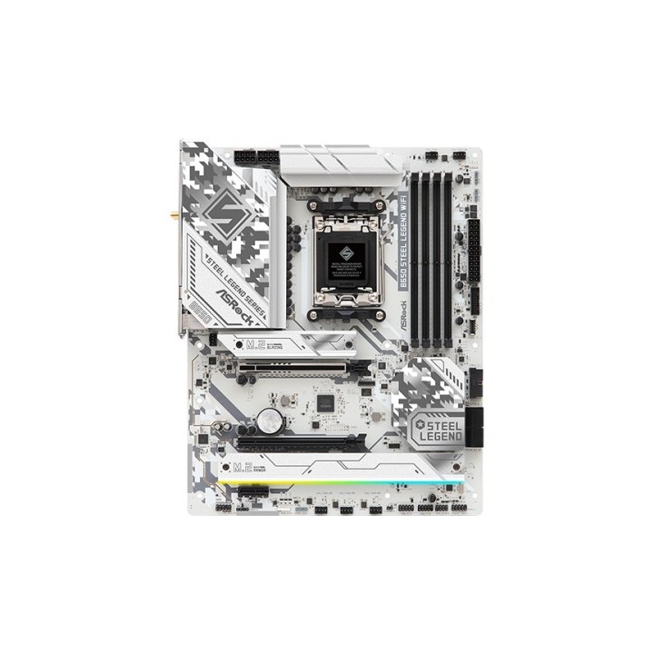 asrock asrock b650 steel legend wifi amd b650 zocalo am5 atx
