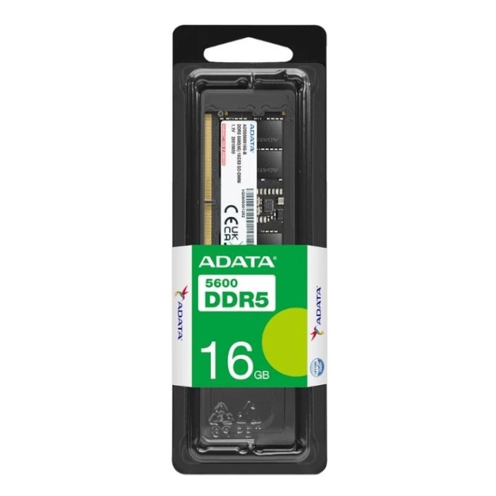 adata ram ad5s560016g s 16gb 5600mhz ddr5 sodimm