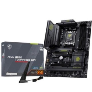 msi placa msi mag b850 tomahawk wifi,amd,am5,b850,4ddr5,256gb,1hdmi,4sata3+2m.2,5gblan+wifi7+bt5.4,4