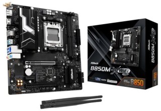 asrock placa asrock b850m x wifi r2.0,amd,am5,b850,2ddr5,128gb,1hdmi+1dp,4sata3,2.5gblan,wifi6e+bt5.