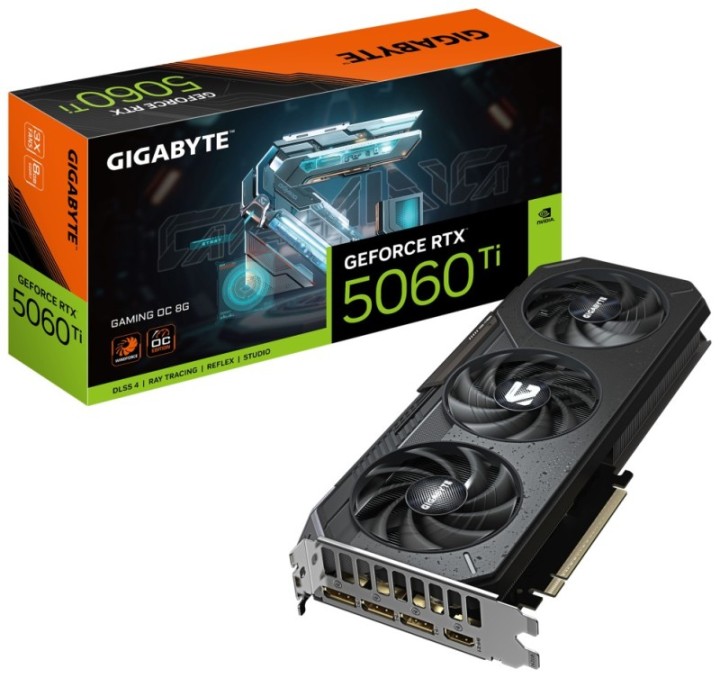tarjeta grafica gigabyte rtx 5060ti gaming oc 8gb gddr7 negro