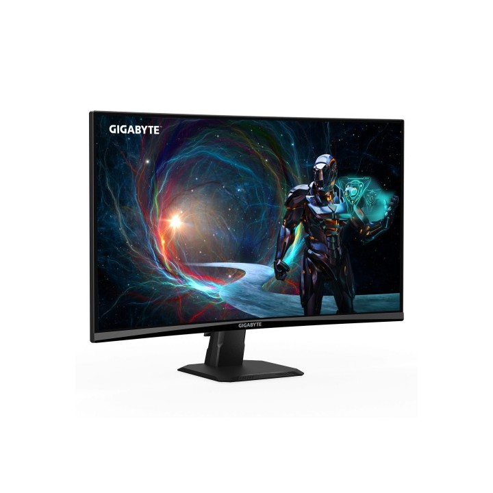 gigabyte gigabyte gs27qca 27" monitor curvo para gaming qhd   2560 x 1440, 180hz, 1ms, 250 cd/m2, fr