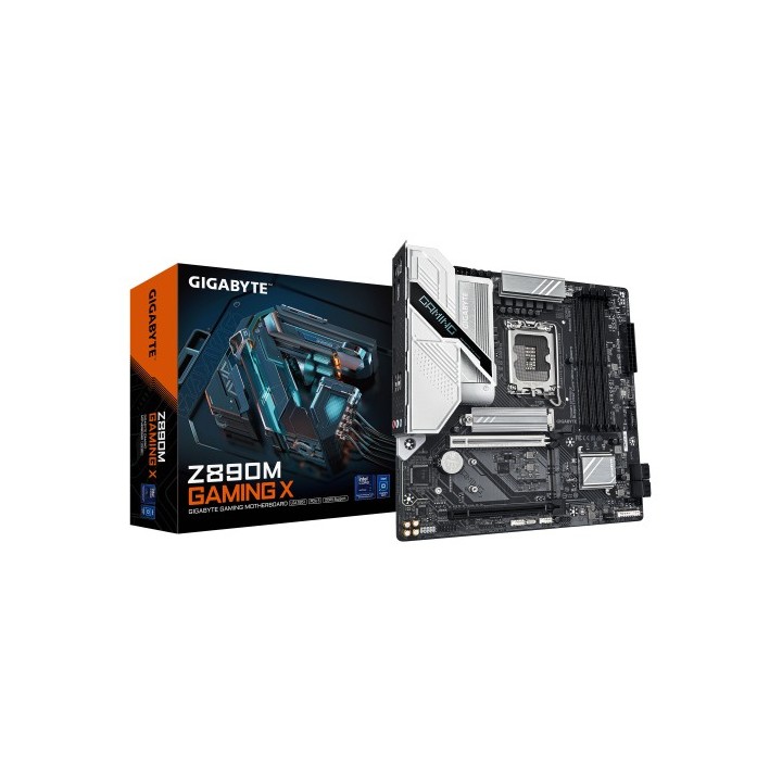 gigabyte placa gigabyte z890m gaming x,intel,1851,z890,4ddr5,256gb,1hdmi+2dp,4sata3+3m.2,2.5gblan,3u