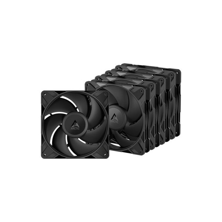 ventilador 14cm arctic p14 pro pst negro pack 5 ventiladores