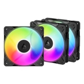 ventilador 12cm arctic p12 pro reserve a rgb pack 3 unidades