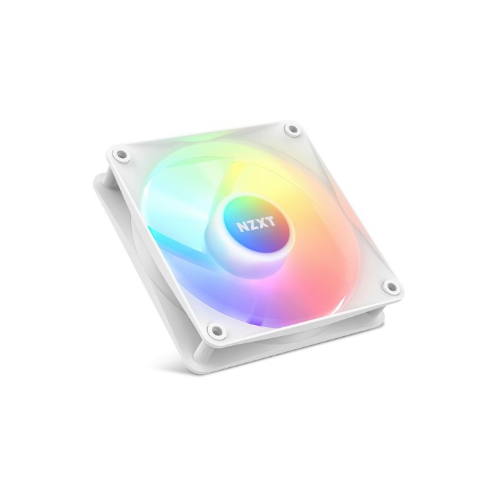 nzxt nzxt f120 rgb core carcasa del ordenador ventilador 12 cm blanco 1 pieza s
