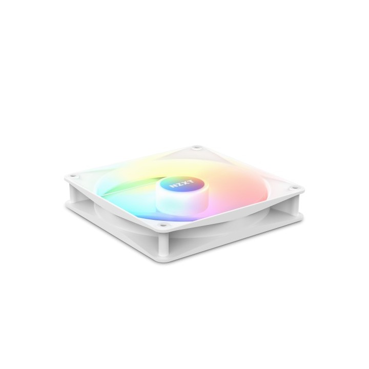 nzxt nzxt f120 rgb core carcasa del ordenador ventilador 12 cm blanco 1 pieza s